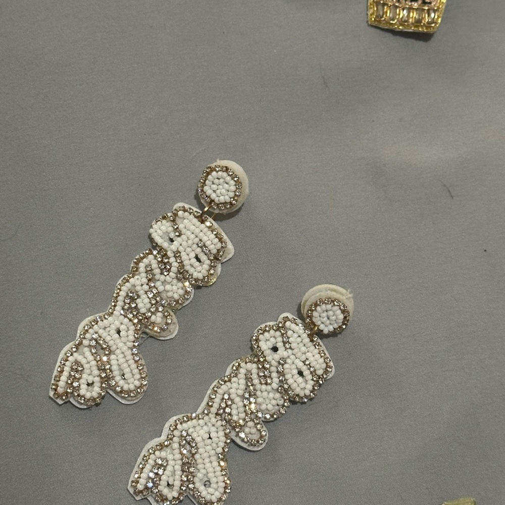 Bride earrings